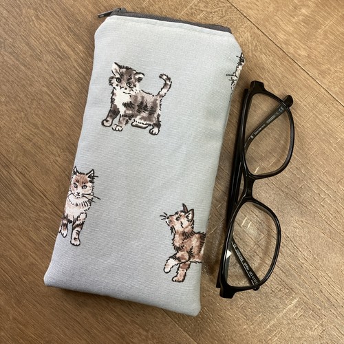 Handmade fabric padded glasses - fabric,