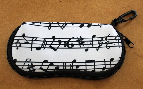 Soft zipped glasses case - zipped,