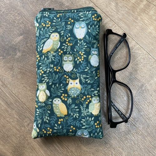 Handmade fabric padded glasses - handmade,