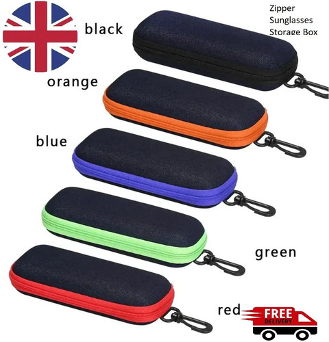 Portable zipper eye - eye, glasses