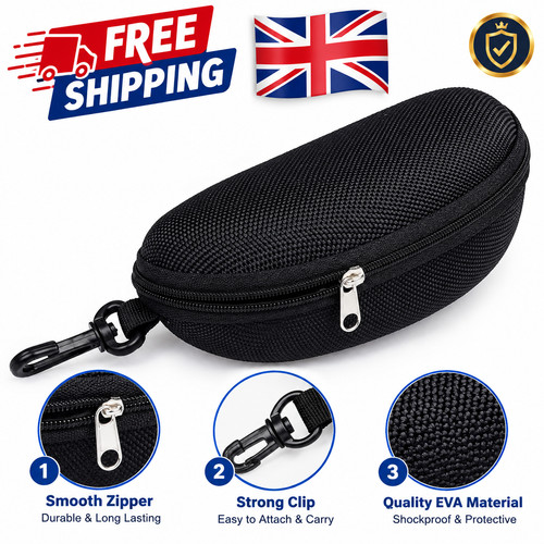 Portable hard glasses case - glasses,