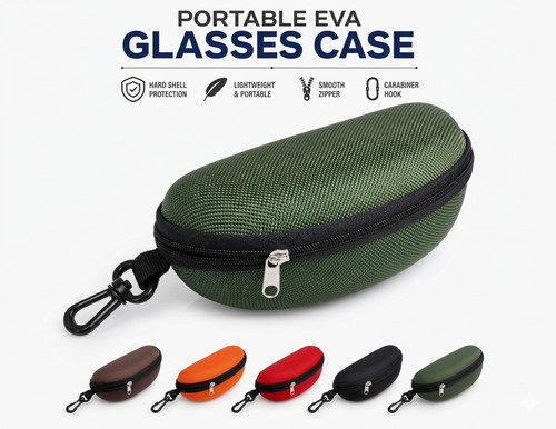Hard zip glasses - glasses, case