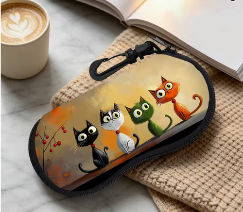 Neoprene soft glasses case - neoprene,