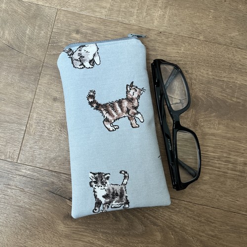 Handmade fabric padded glasses - fabric,