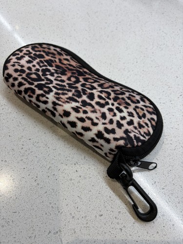Animal print zip soft - print,