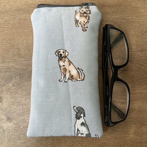 Handmade fabric padded glasses - padded,