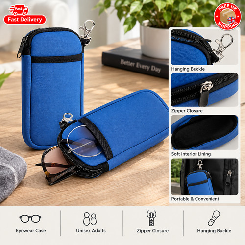 Zipped glasses case soft - case,