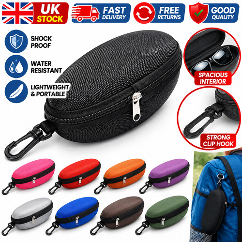 Portable hard glasses case - portable,