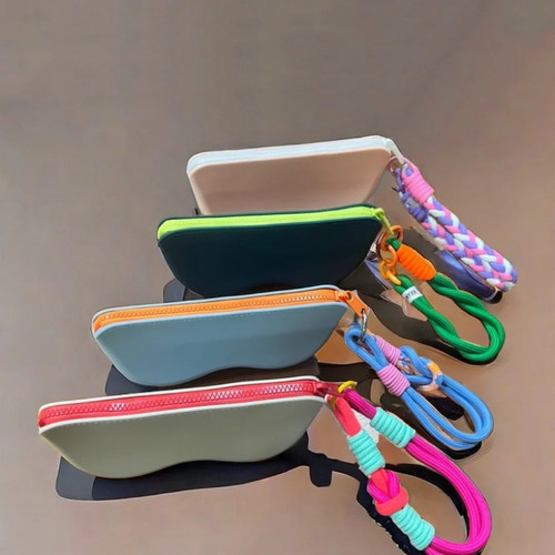 Silicone glasses case zip - silicone,