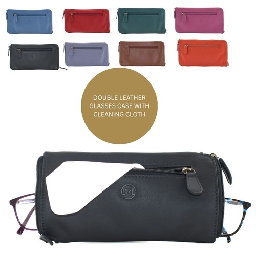 Unisex leather double zipped - unisex,
