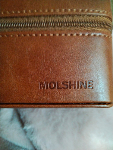 Molshine brown hard case - brown,