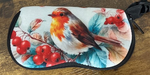 Beautiful robin berries zip - robin, &