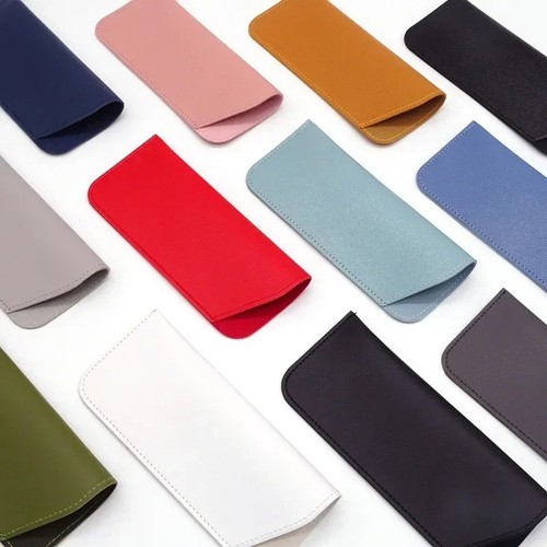 1pcs leather eyeglasses - pu,
