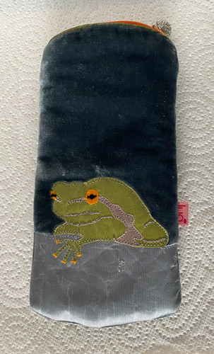 Lua velvet glasses case - glasses, lined