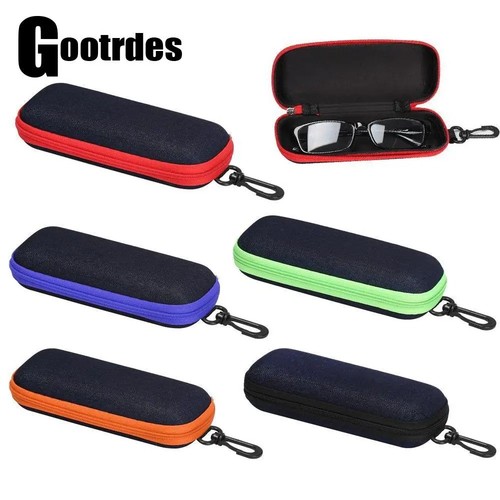 Denim glasses case zipped - denim,